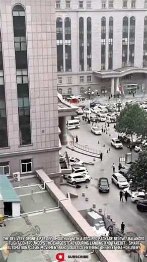 Autonomous cargo drone for fast urban delivery #shorts #technology #drone