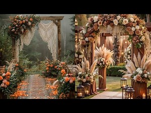 Boho Wedding Decor Ideas, Bohemian Wedding Decoration Ideas