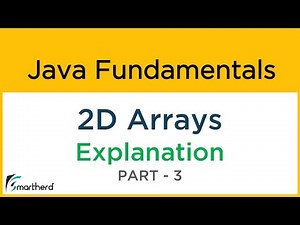 Java 2D ARRAY Introduction. Java tutorial for beginners #6.3