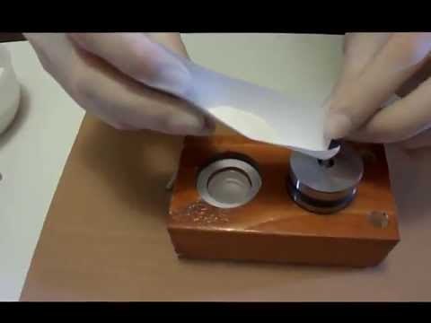 Pharma Metal Hand Held Manual Tablet / Pill Press With TDP-5 Compatible Die Set. Logos Available.