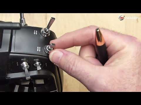 OMP M1 Evo Einstellungen an Futaba T16SZ