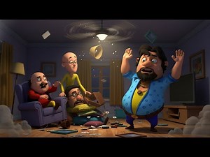 Motu Patlu Funny Cartoon Remote Control Ka Hungama #motupatlu