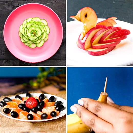 335K views · 3K reactions | Quick and easy fruit creation! #fruitcarving | Artkala4u | Facebook