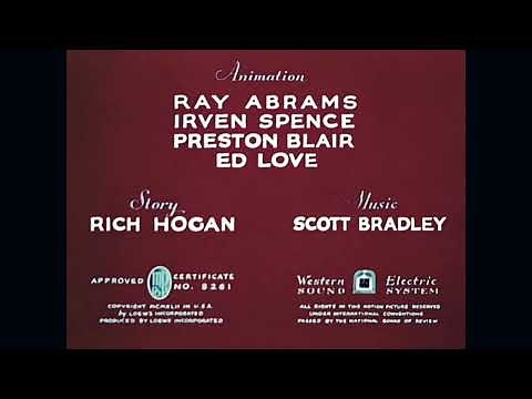 Fine Feathered Friend 1942 Original Titles Opening and Closing