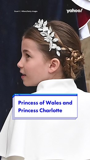 Kate Middleton and Princess Charlotte Matching Headpieces at King Charles III Coronation