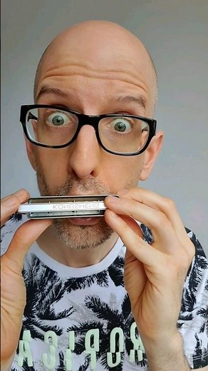 HOW TO PLAY SINGLE NOTES ON THE HARMONICA ✅️ IN 30 SECONDS ⏰️ #harmonica #beginnerplayer #bluesharp