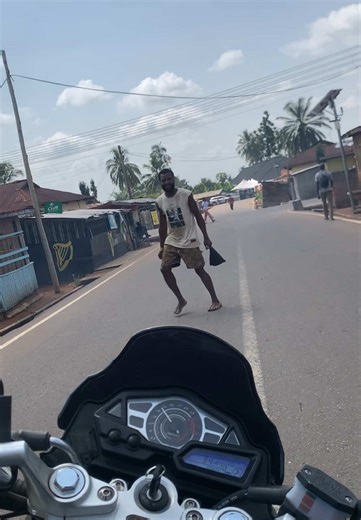 Riding through the streets #phone #snatched #street #canival #hohoe #newyear