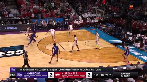 Darius Acuff Jr., Rob Martin go back and forth in late-night March Madness battle