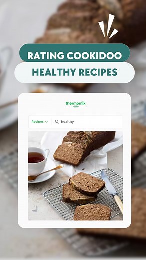 Rating “healthy” Cookidoo recipes 👀 ⭐️ Come with me while I look closely at the first recipe that comes up in Cookidoo when I type 'healthy' in the search bar- and rate it. This recipe is definitely 'healthier' than most banana breads, there are just a few incredibly easy tweaks that I would make to consider it even healthier. (in my opinion.) What do you look for when deciding if a recipe is healthy? Do you judge it by it's calories? it's macros? it's sugar content? the ingredients? Do you fin