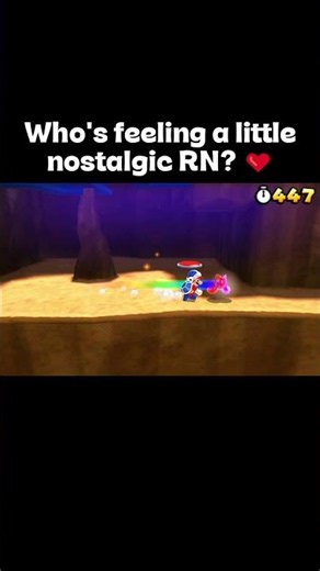 Mario 3d land playing a nostalgic tune