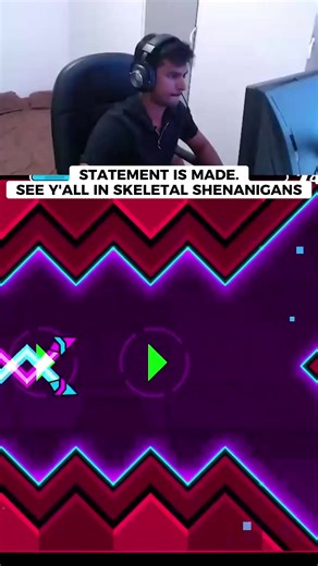 One would say its the end. This is just the beginning of Geometry Dash #twitch #streamer #geometrydash #gd #robtop