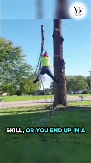 Cutting a tree is Hard😤