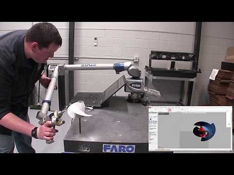 Faro Edge - GeoMagic Design X Scanning Demo
