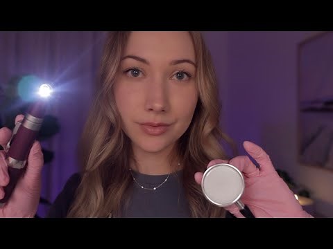 ASMR Friend Checks Your Vitals | Nursing Student Detailed Exam Roleplay 🩺