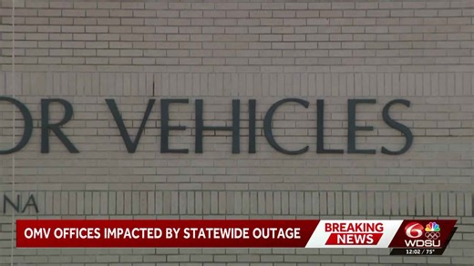 Network outage impacts all Louisiana OMV offices