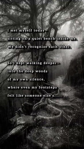 I Met Myself… But We Didn’t Recognize Each Other | Deep Poem #shorts
