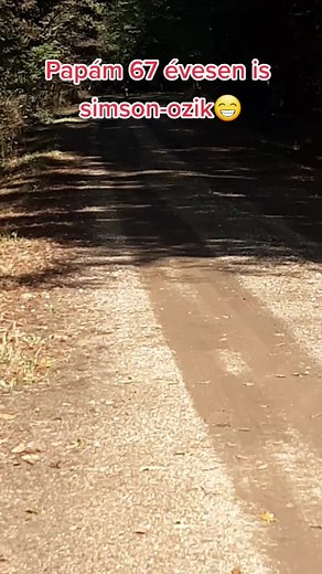 Riding the Simson Motorcycle through Scenic Dirt Roads