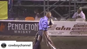 LEWISTON, Idaho — We all know Black Tie (THE only bucking horse who’s nickname THE Black Tie EVER needs that prefix ‘the’) of Sankey’s is THE real deal — now meet Josh Davison. Several years ago, Davison suffered one of THOSE concussions. For several seasons, he struggled with losing a lot of consciousness every time he rode. It showed in his riding but no one really knew that from the first jump, he had no recall of the ride and slowly came back to full awareness during the walk back to the chu