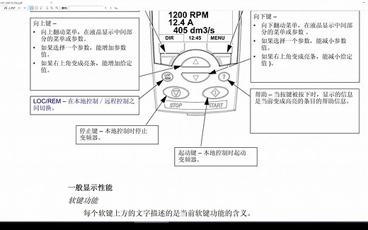 ABB变频器面板怎么操作，只需要看说明书照葫芦画瓢即可