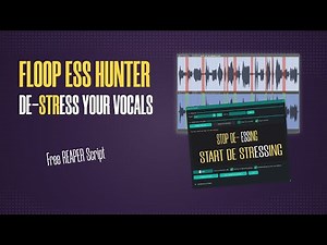 Floop ESS Hunter: FREE REAPER Script for Automatic Sibilance Volume Automation