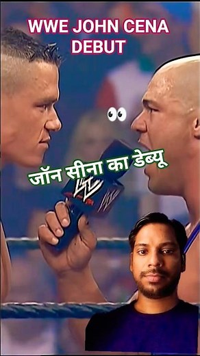 👀WWE Raw debut John Cena 2002 | John Cena vs Kurt Angle 2002 | John Cena face Kurt Angle #shortsfeed