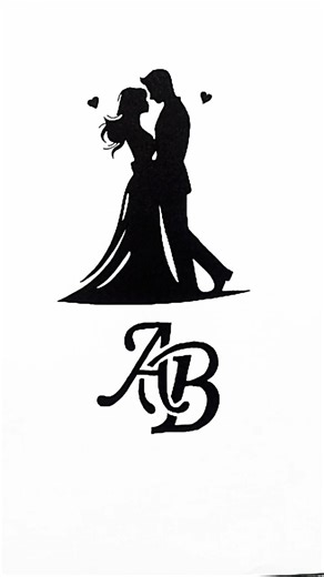 Love someone ❤️ | AB Name Letter draw | #love #art #drawing #anamestatus #bnamestatus #shorts