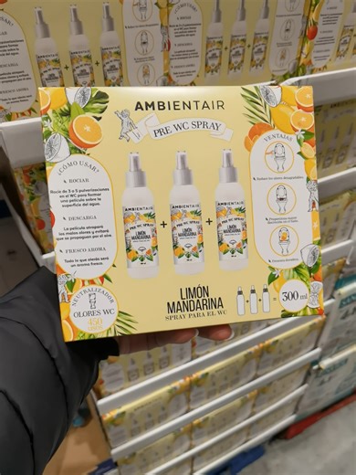 Costco France Pontault Combault pre wc spray ambientair spray poo pourri Biodance #costco #costcofrance #costcotiktok #costcofinds #costcohaul
