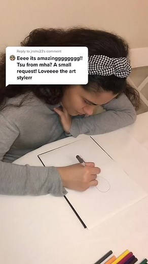 Reply to @jnshs23 #myheroacademia #myheroacadamia #tsu #autismawareness #autistiktok #foryourpage #fyp #art #autism #artwork #artdrawpage