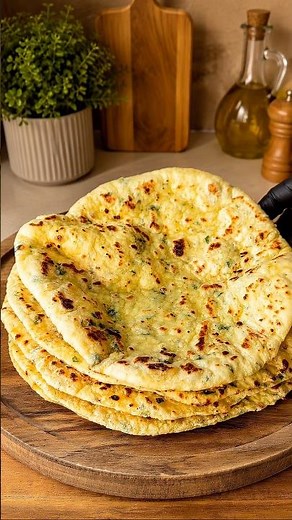 🥔🧀 Cheesy Potato Flatbread #explore #food #homecuisine #cooking #recipe #shorts #easyrecipe