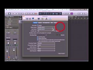 LOGIC PRO X Lesson 4 0f 105:Audio Setup