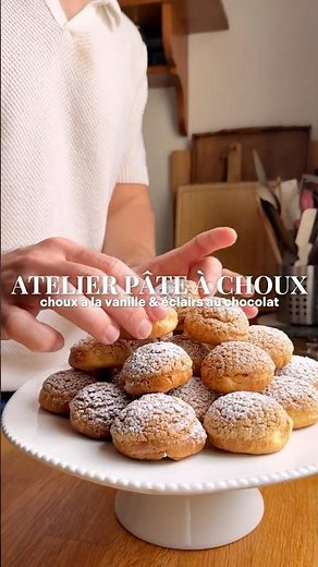 Choux vanille caramel avec craquelin, crème diplomate Vanille et insert caramel beurre salé ✨