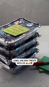 4.5K views | This is your reminder that Post-it® Notes make the perfect labels for your holiday treats!  #holidayprep #holidayhosting #holidayseason #postitnotes #postit | Post-it | Facebook