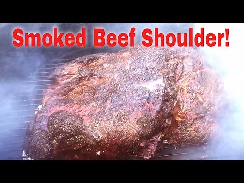Smoked Beef Shoulder Roast - Making Pulled Beef Sandwiches!