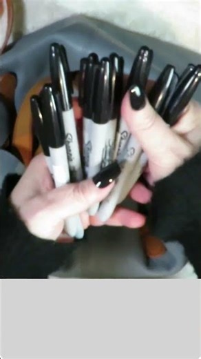 sharpie markers #asmr #shorts