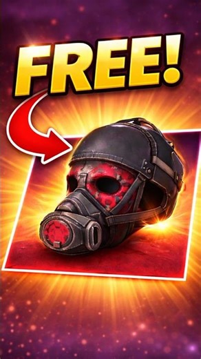 😱 PUBG Mobile Get FREE Gas Mask (No UC) 🔥