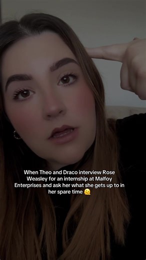 Rose Weasley's Surprising Internship Interview at Malfoy Enterprises