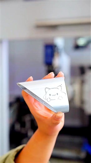 Aluminum CNC Cutting Art Pets Automated Design. #pets #automatic #cnc #cnccutting