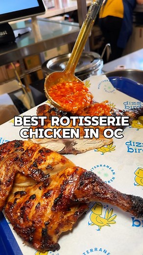 Nate Nguyen on Instagram: "Honestly the best rotisserie chicken I’ve had in OC, and it’s at Irvine Spectrum! 📍: Dizzy Bird | 920 Spectrum Center Dr, Irvine, CA 92618 👉🏻: @eatdizzybird #foodblogger #foodie #orangecounty #irvine #irvinespectrum #rotisseriechicken #chicken"