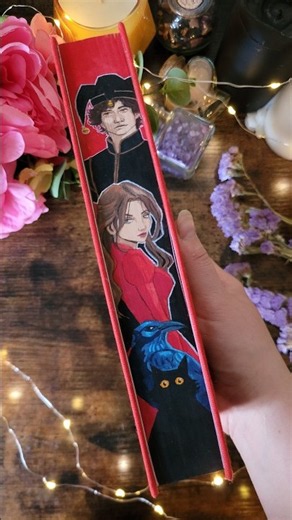 Custom book rebinding process Heartless by Marissa Meyer
