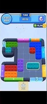 Color Block Jam Level 894 Solution Walktrough