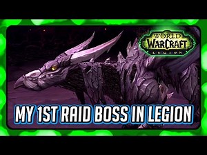 WOW ► First Boss in the Emerald Nightmare Raid [Demon Hunter DPS]