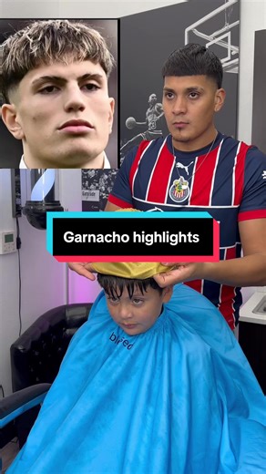 Garnacho highlights 🔥🔥🔥#barber #fyp #houstonbarbershop #viral #houston