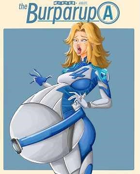 A FANTASTIC MEAL! ||VORE/BURPING ANIMATION || Sue Storm "Invisible Woman"