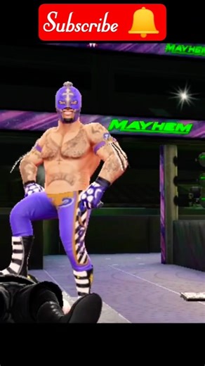 Rey Mysterio🔥Gameplay😱‪@wwemayhemer‬‪@WWE‬#wwe#trending#romanreigns#gaming#viral#youtubeshorts#yt