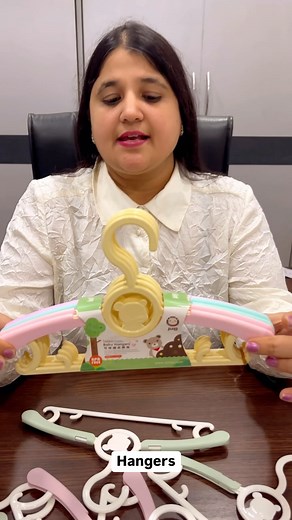 Mom Care on Instagram: "Hangers that comes in 2 varieties - pastels and solid colours 🩵🩷 #hangers #pastels #solid #reels #trendingreels #explore"