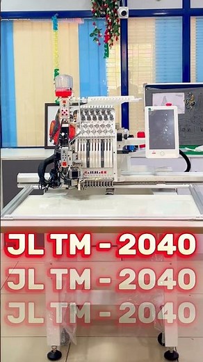 JULEE Single Head Computerised Embroidery Machine - Top Model. #embroidery #shorts #viral #dude
