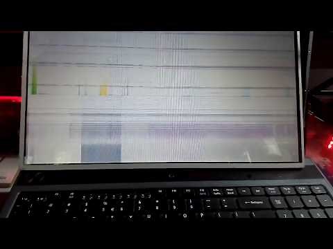 Acer laptop screen flicker issue