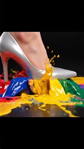 Unusual Objects Crushed | ASMR AI SHOES CRUSHING 👠 | Oddly Satisfying #asmr #asmrai