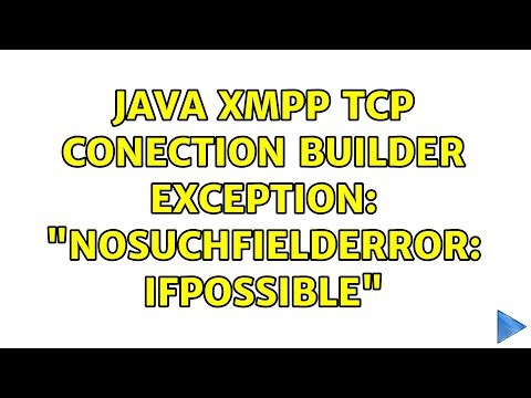 Java xmpp tcp conection builder exception: "NoSuchFieldError: ifpossible"