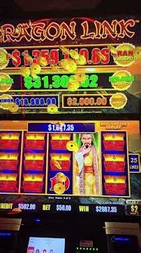 Full Screen Treasure Chests in Free Spins 😱 — Dragon Link Golden Century (Caesars Palace Las Vegas)